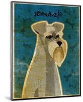 Schnauzer-John Golden-Mounted Art Print