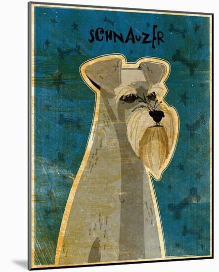 Schnauzer-John Golden-Mounted Art Print