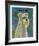 Schnauzer-John W^ Golden-Framed Art Print