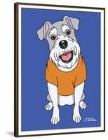 Schnauzer-Tomoyo Pitcher-Framed Premium Giclee Print