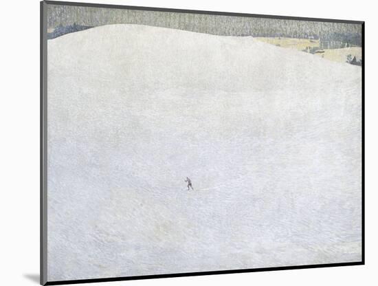 Schneelandschaft (paysage de neige) dit aussi Grosser Winter (Grand hiver)-Cuno Amiet-Mounted Giclee Print