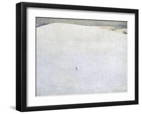 Schneelandschaft (paysage de neige) dit aussi Grosser Winter (Grand hiver)-Cuno Amiet-Framed Giclee Print