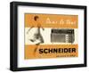 Schneider Radio-null-Framed Art Print