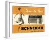 Schneider Radio-null-Framed Art Print