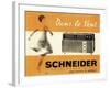 Schneider Radio-null-Framed Art Print