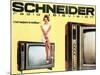 Schneider Televisions-null-Mounted Art Print