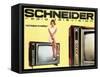 Schneider Televisions-null-Framed Stretched Canvas