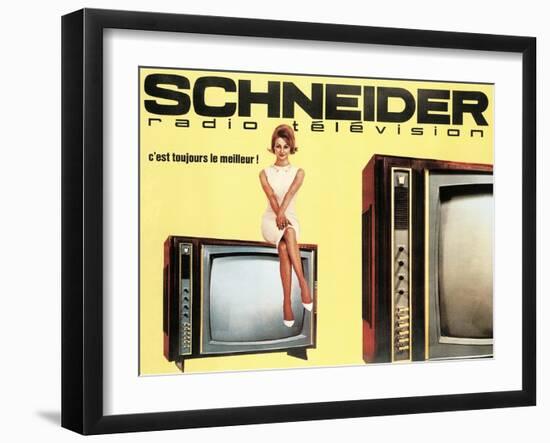 Schneider Televisions-null-Framed Art Print