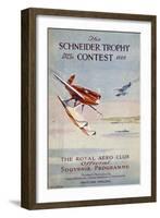 Schneider Trophy 1929-null-Framed Art Print