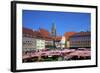 Schoener Brunnen Fountain-Neil Farrin-Framed Photographic Print