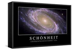 Schönheit: Motivationsposter Mit Inspirierendem Zitat-null-Framed Stretched Canvas