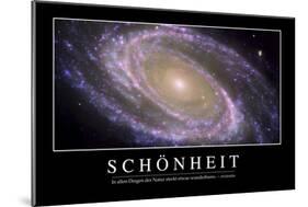 Schönheit: Motivationsposter Mit Inspirierendem Zitat-null-Mounted Photographic Print