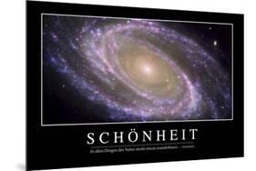 Schönheit: Motivationsposter Mit Inspirierendem Zitat-null-Mounted Photographic Print