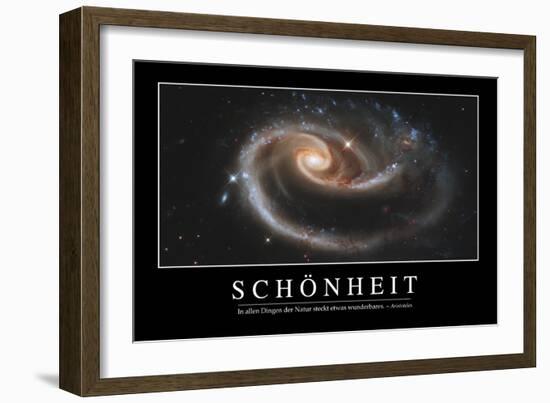 Schönheit: Motivationsposter Mit Inspirierendem Zitat-null-Framed Photographic Print