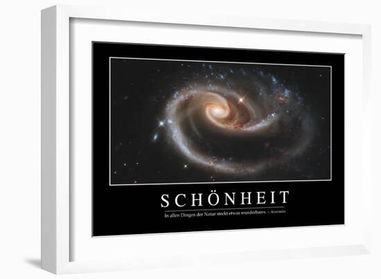 Schönheit: Motivationsposter Mit Inspirierendem Zitat-null-Framed Photographic Print