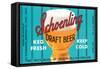 Schoenling Draft Beer-null-Framed Stretched Canvas