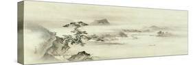 Scholar Viewing a Lake-Kano Tan'yu-Stretched Canvas