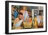Scholars at Work in the Famed Library of Alexandria-Richard Hook-Framed Giclee Print