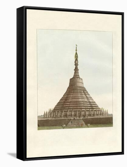 Schomadu, or the Golden Temple in Pegu-null-Framed Stretched Canvas