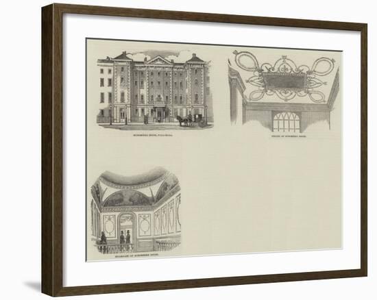 Schomberg House, Pall Mall-null-Framed Giclee Print