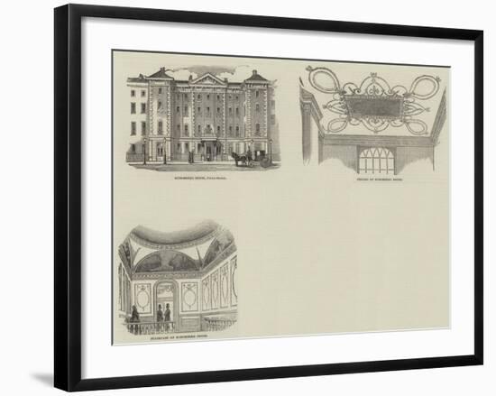 Schomberg House, Pall Mall-null-Framed Giclee Print