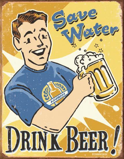 Tin Sign, , large