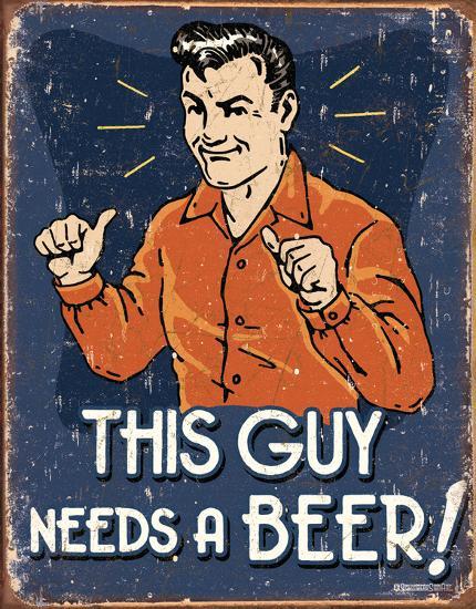 Tin Sign, , large