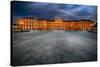 Schonbrunn Palace At Night, Vienna, Austria-George Oze-Stretched Canvas