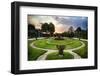 Schonbrunn Palace Garden at Sunset-George Oze-Framed Photographic Print