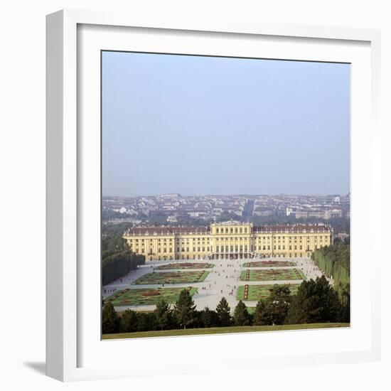 Schonbrunn Palace in Vienna, 17th Century-CM Dixon-Framed Photographic Print