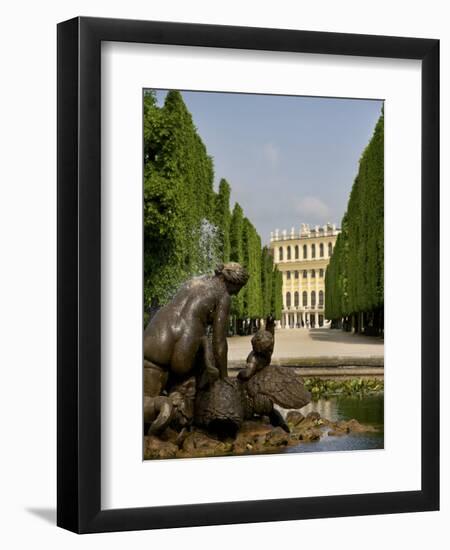 Schonbrunn Palace Sculpture, Vienna, Austria-Jim Engelbrecht-Framed Photographic Print