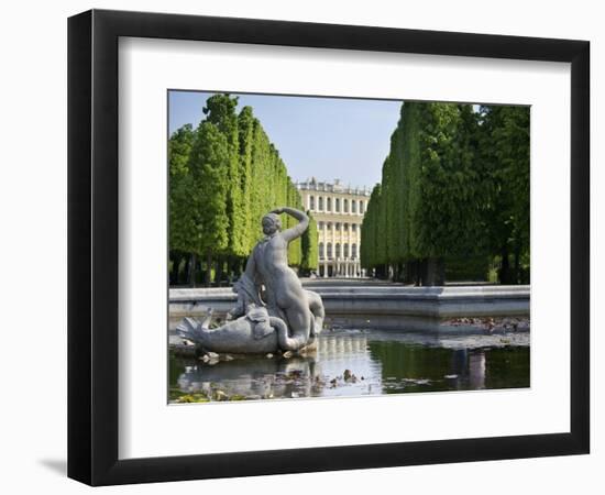 Schonbrunn Palace Sculpture, Vienna, Austria-Jim Engelbrecht-Framed Photographic Print