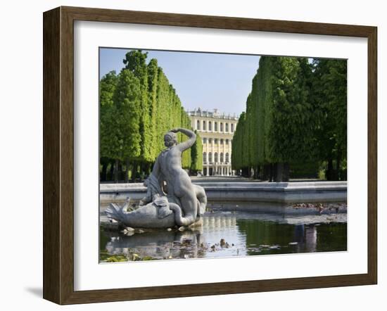 Schonbrunn Palace Sculpture, Vienna, Austria-Jim Engelbrecht-Framed Photographic Print