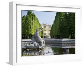 Schonbrunn Palace Sculpture, Vienna, Austria-Jim Engelbrecht-Framed Photographic Print