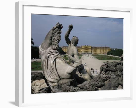 Schonbrunn Palace, Unesco World Heritage Site, Near Vienna, Austria-Julia Thorne-Framed Photographic Print