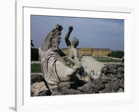 Schonbrunn Palace, Unesco World Heritage Site, Near Vienna, Austria-Julia Thorne-Framed Photographic Print