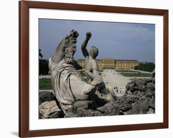 Schonbrunn Palace, Unesco World Heritage Site, Near Vienna, Austria-Julia Thorne-Framed Photographic Print