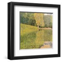 Schonbrunn Park-Gustav Klimt-Framed Art Print