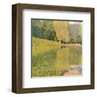 Schonbrunn Park-Gustav Klimt-Framed Art Print