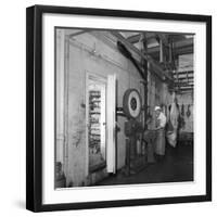 Schonhuts Butchery Factory, Rawmarsh, South Yorkshire, 1955-Michael Walters-Framed Photographic Print