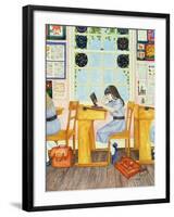 School, 1986-Ditz-Framed Giclee Print