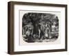 School Baden and Nassau. Gypsies, 1855-null-Framed Giclee Print