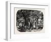 School Baden and Nassau. Gypsies, 1855-null-Framed Giclee Print