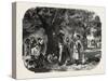 School Baden and Nassau. Gypsies, 1855-null-Stretched Canvas