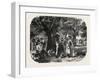 School Baden and Nassau. Gypsies, 1855-null-Framed Giclee Print