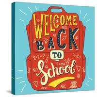 School Bag - Welcome Back to School-Ivanov Alexey-Stretched Canvas