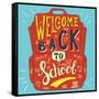 School Bag - Welcome Back to School-Ivanov Alexey-Framed Stretched Canvas