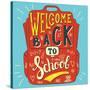 School Bag - Welcome Back to School-Ivanov Alexey-Stretched Canvas