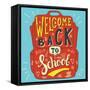 School Bag - Welcome Back to School-Ivanov Alexey-Framed Stretched Canvas