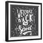 School Bag - Welcome Back to School-Ivanov Alexey-Framed Art Print